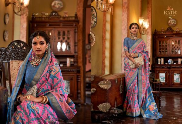 Rath Rang Mahal 1090 To 1099 Designer Tusar Silk Saree Collection